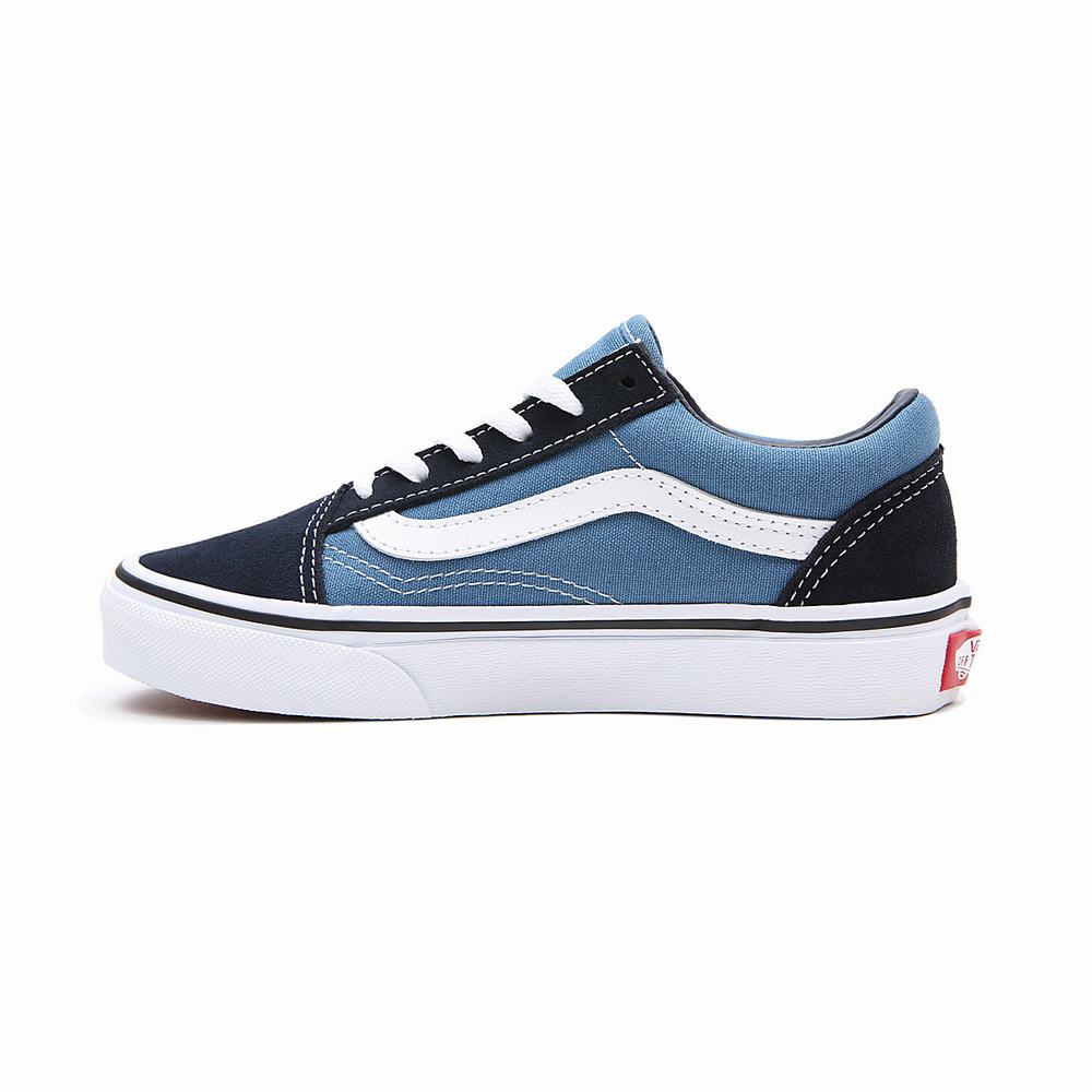 Tenis Vans Old Skool (4-8 years) Niños Azul Marino | OPK035748