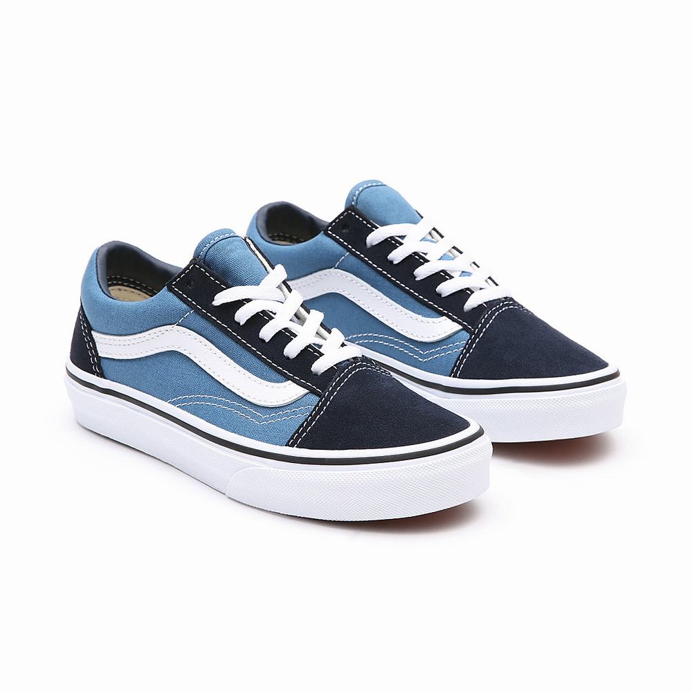 Tenis Vans Old Skool (4-8 years) Niños Azul Marino | OPK035748