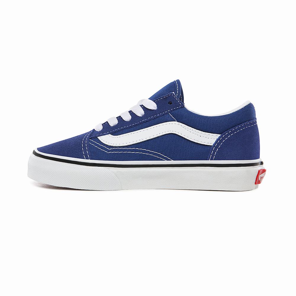 Tenis Vans Old Skool (4-8 years) Niños Azules | YPR839146