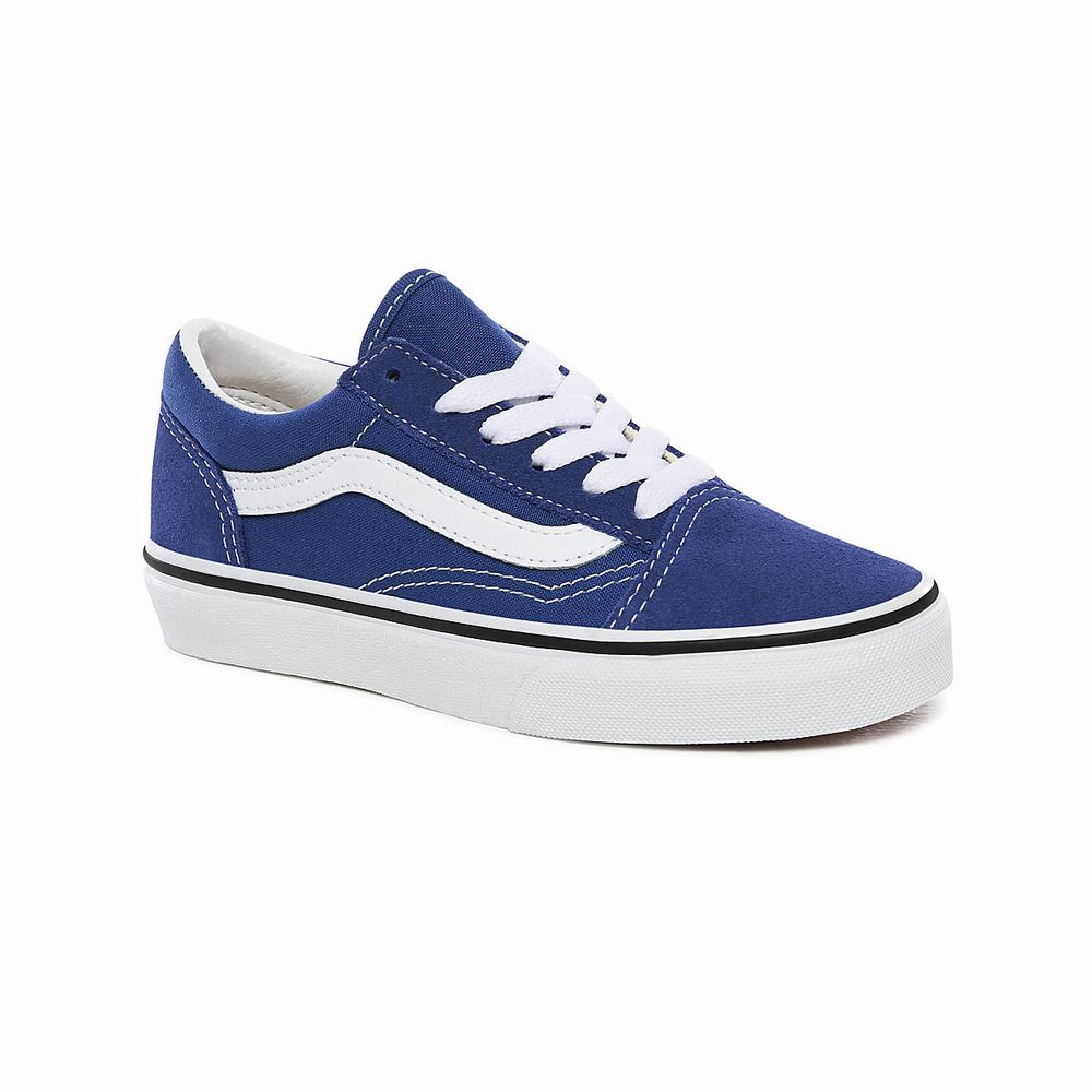 Tenis Vans Old Skool (4-8 years) Niños Azules | YPR839146