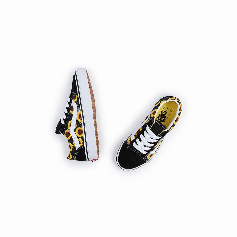 Tenis Vans Old Skool (4-8 years) Niños Negras | BSF904263