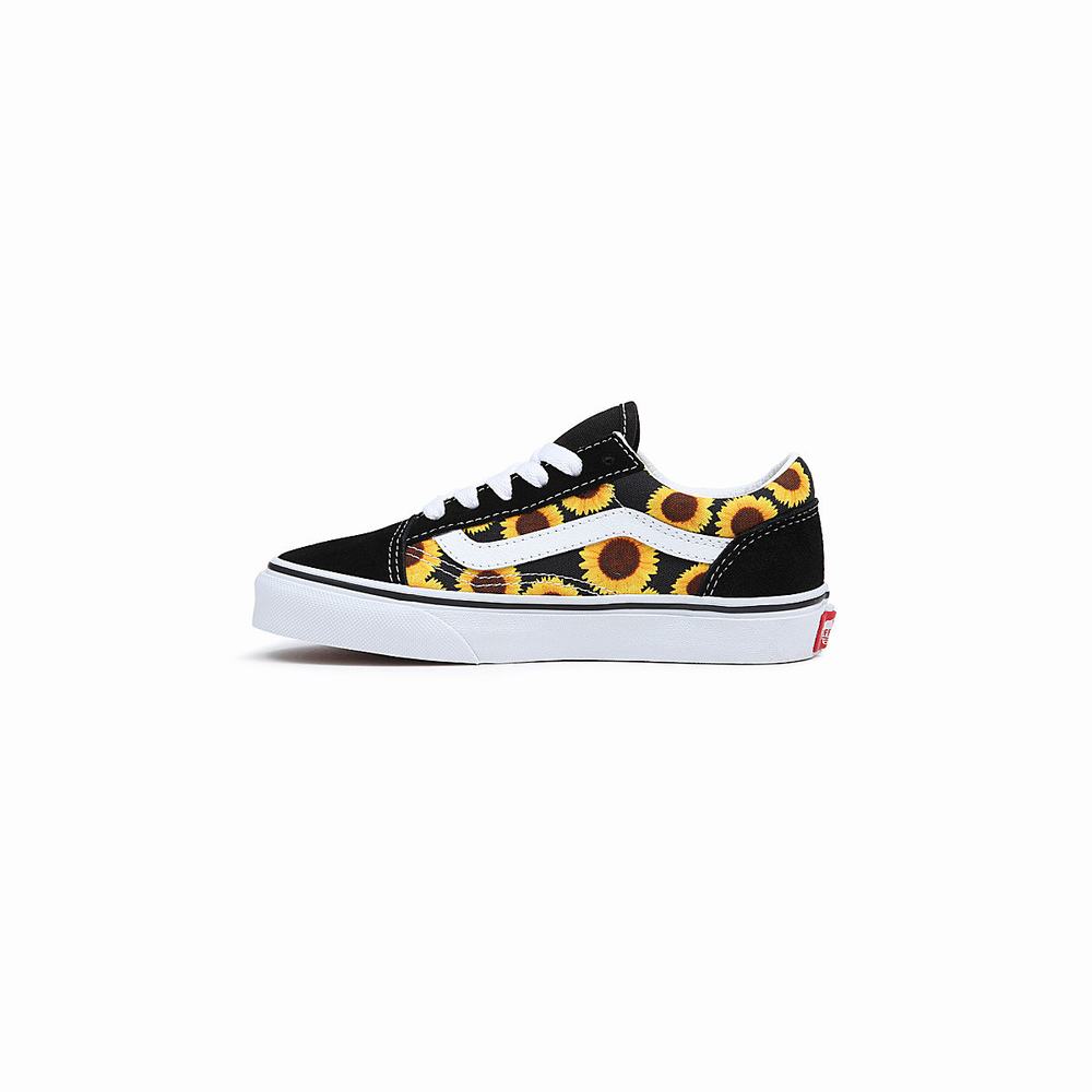 Tenis Vans Old Skool (4-8 years) Niños Negras | BSF904263