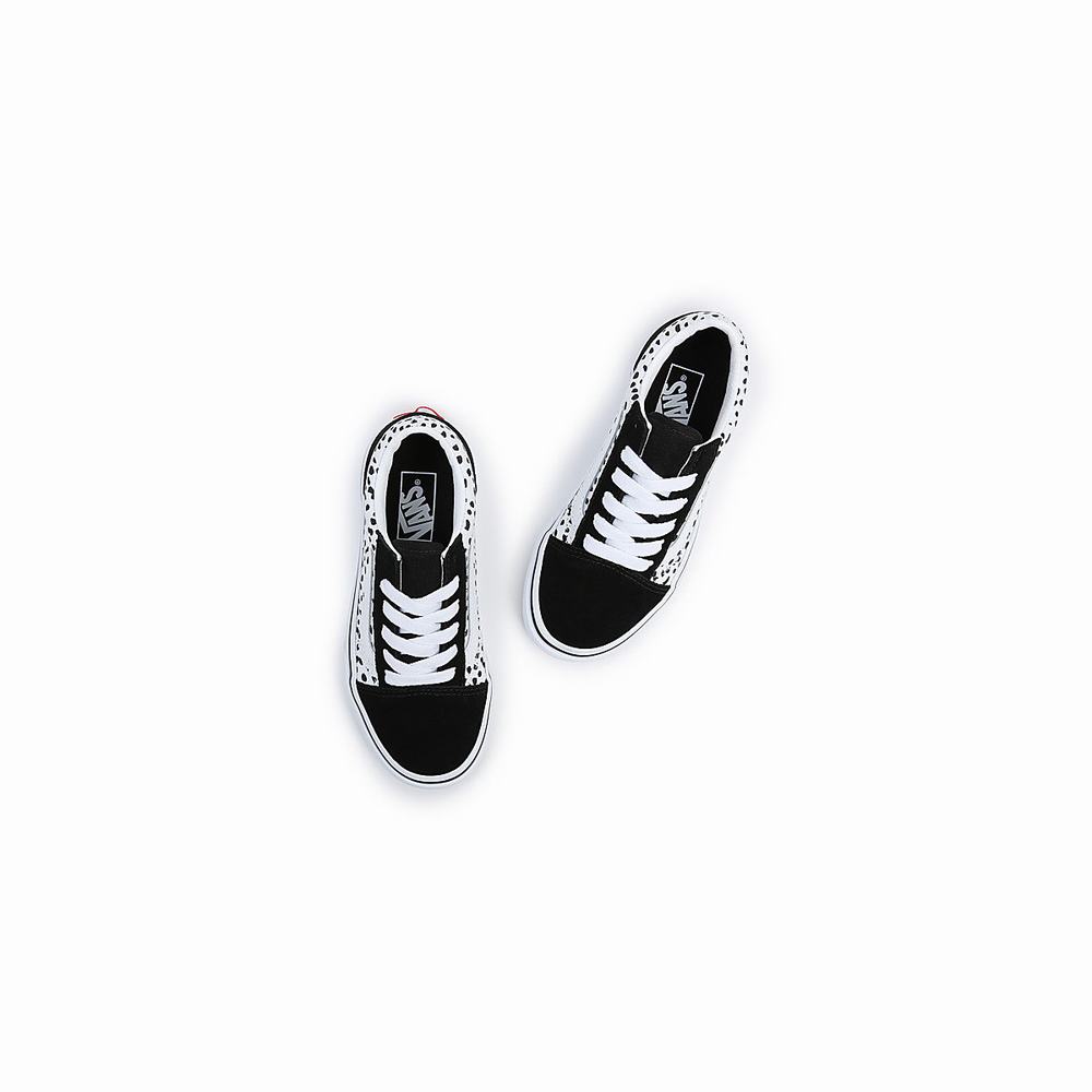 Tenis Vans Old Skool (4-8 years) Niños Negras/Blancas | FHB850432