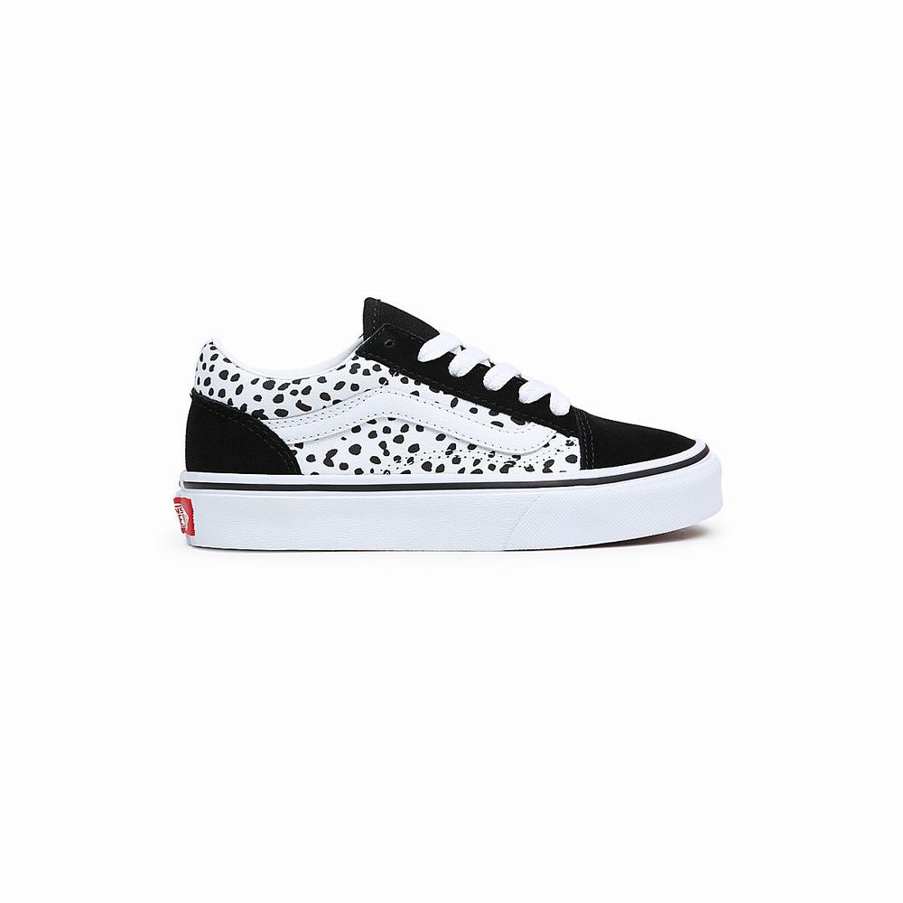 Tenis Vans Old Skool (4-8 years) Niños Negras/Blancas | FHB850432