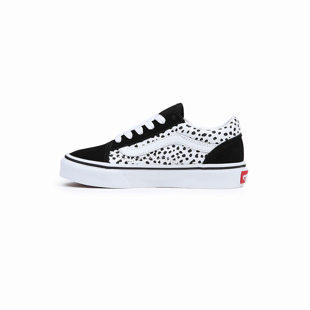 Tenis Vans Old Skool (4-8 years) Niños Negras/Blancas | FHB850432