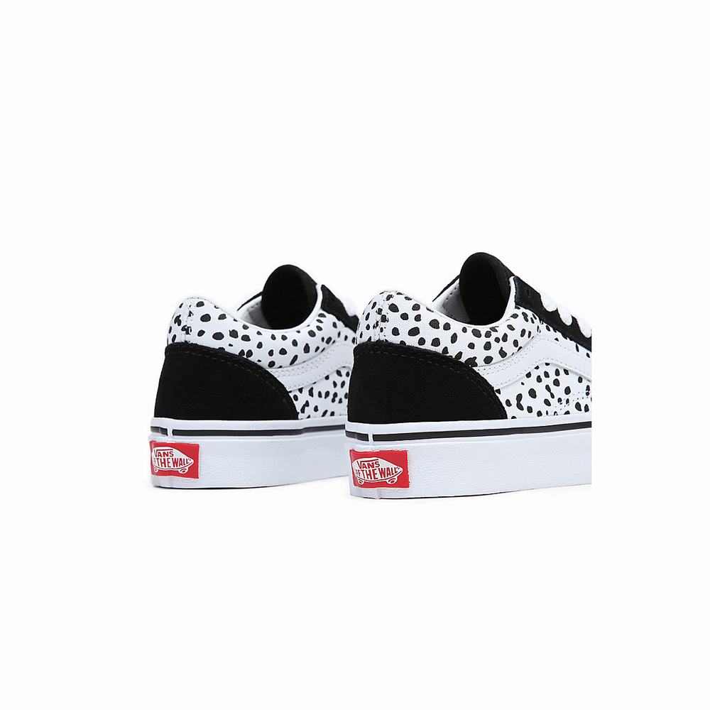 Tenis Vans Old Skool (4-8 years) Niños Negras/Blancas | FHB850432