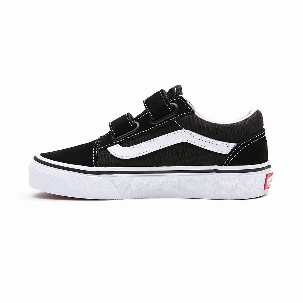 Tenis Vans Old Skool (4-8 years) Niños Negras | KBZ735862