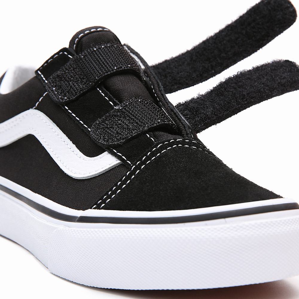 Tenis Vans Old Skool (4-8 years) Niños Negras | KBZ735862