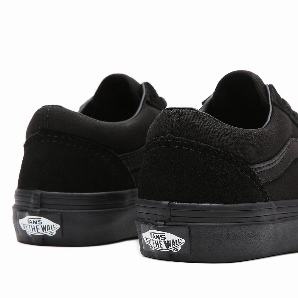 Tenis Vans Old Skool (4-8 years) Niños Negras | KXU092715