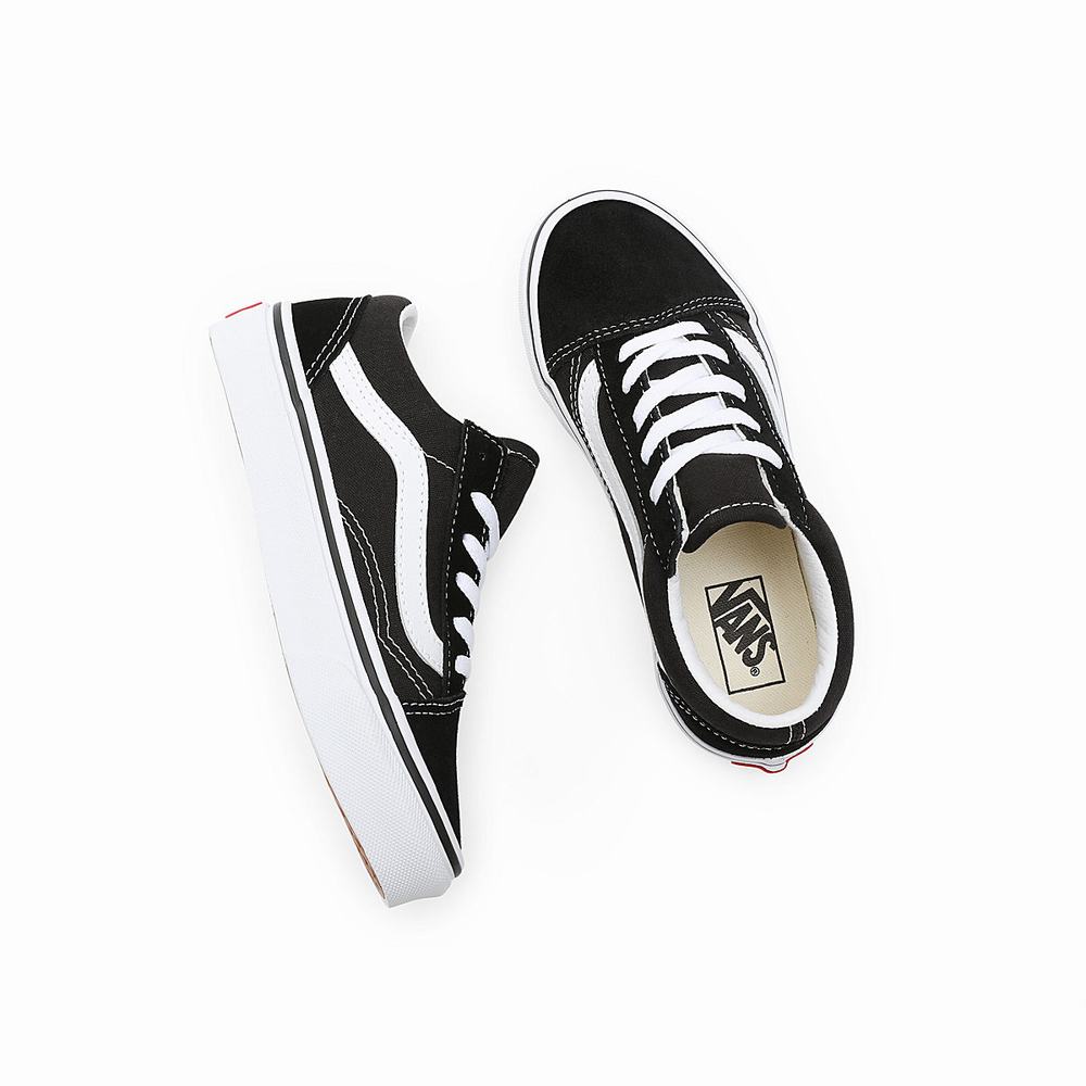 Tenis Vans Old Skool (4-8 years) Niños Negras | LNF802914