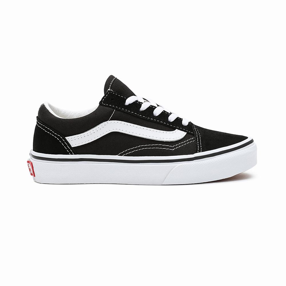 Tenis Vans Old Skool (4-8 years) Niños Negras | LNF802914