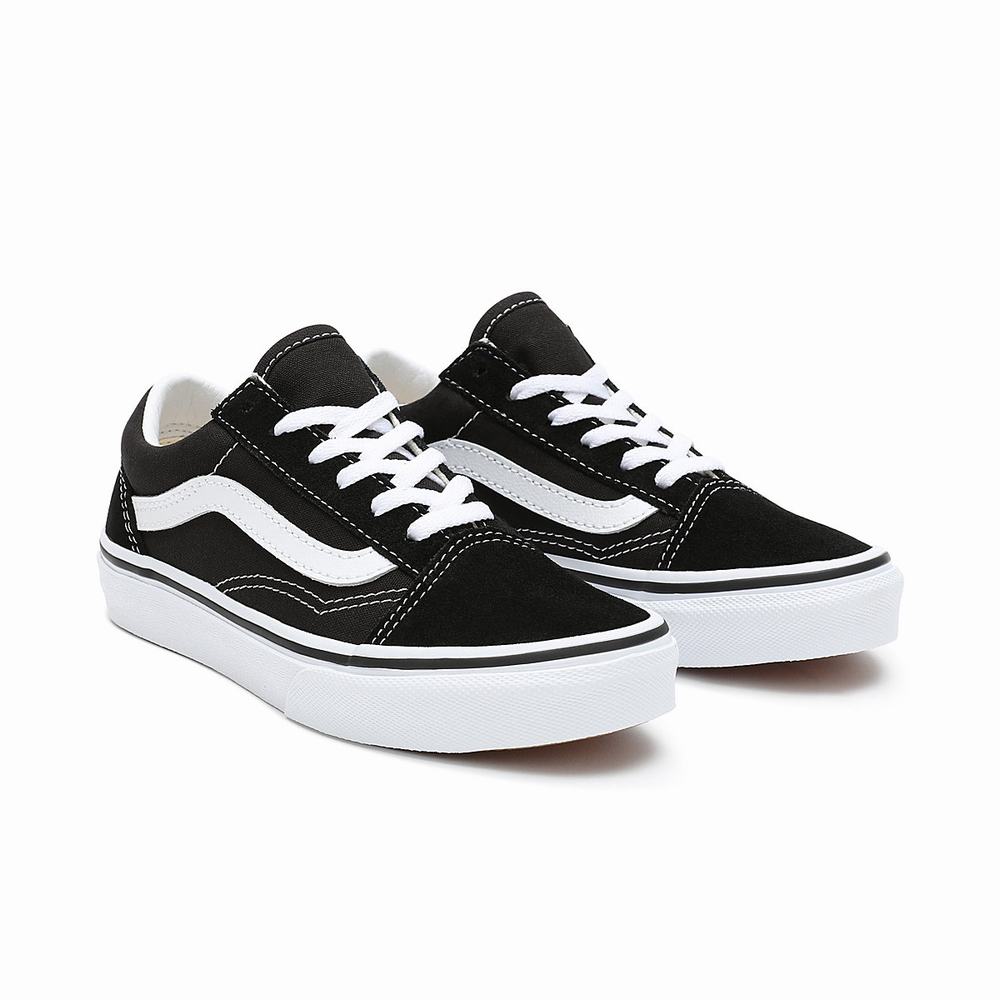 Tenis Vans Old Skool (4-8 years) Niños Negras | LNF802914