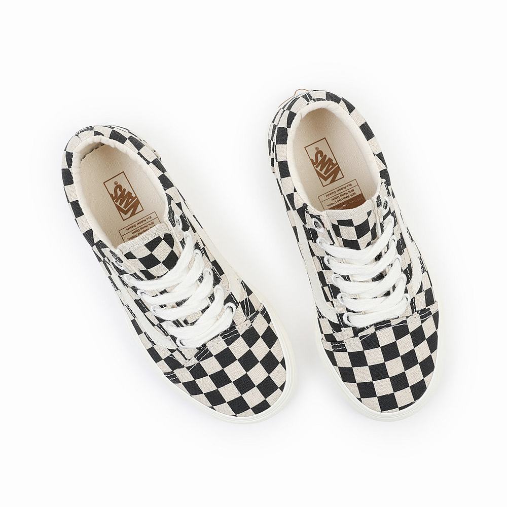 Tenis Vans Old Skool (4-8 years) Niños Negras/Blancas | PCA154803