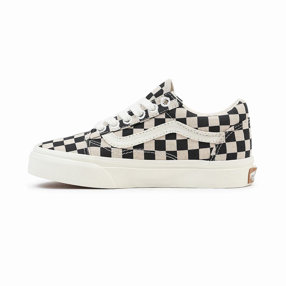 Tenis Vans Old Skool (4-8 years) Niños Negras/Blancas | PCA154803