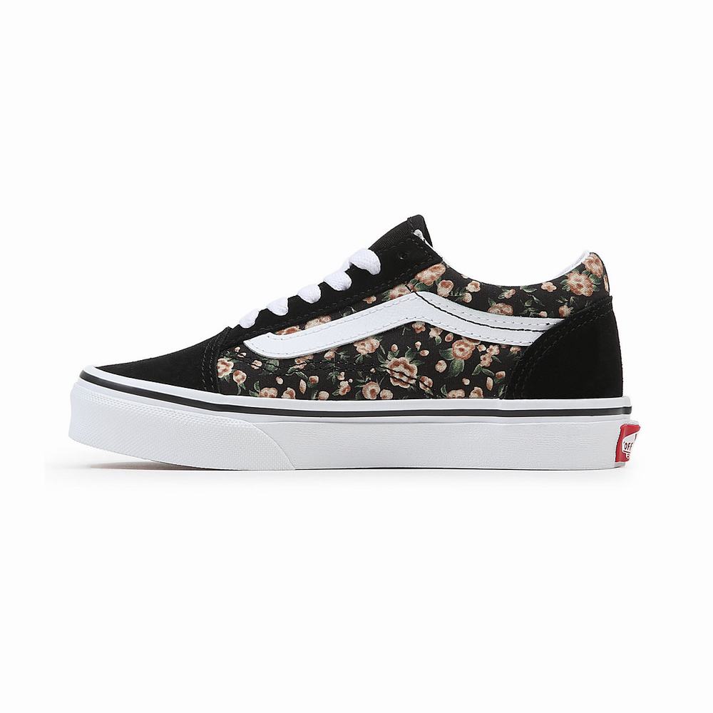 Tenis Vans Old Skool (4-8 years) Niños Negras | VNS463275