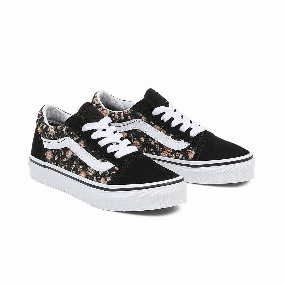 Tenis Vans Old Skool (4-8 years) Niños Negras | VNS463275