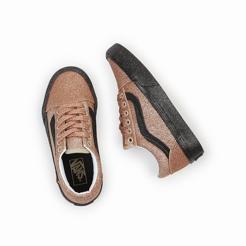 Tenis Vans Old Skool (4-8 years) Niños Rosas/Doradas | TVP759043