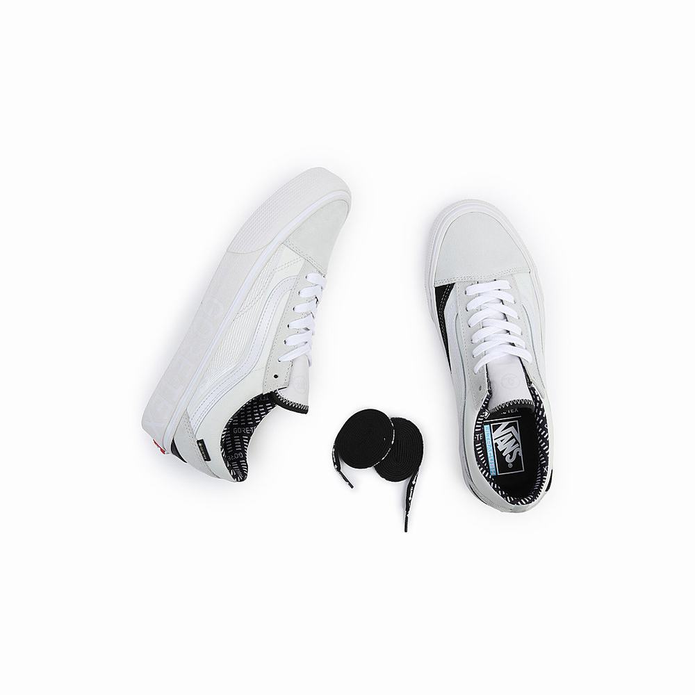 Tenis Vans Old Skool Gore-Tex Hi & Dry Hombre Blancas | JCH638914