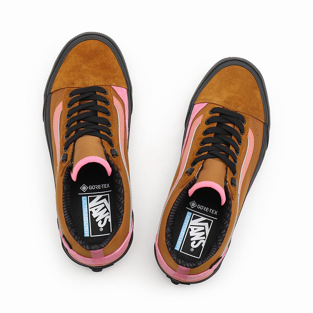 Tenis Vans Old Skool Gore-Tex Hombre Marrones | THI328964