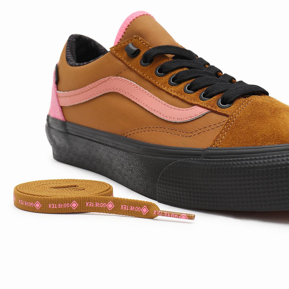 Tenis Vans Old Skool Gore-Tex Hombre Marrones | THI328964