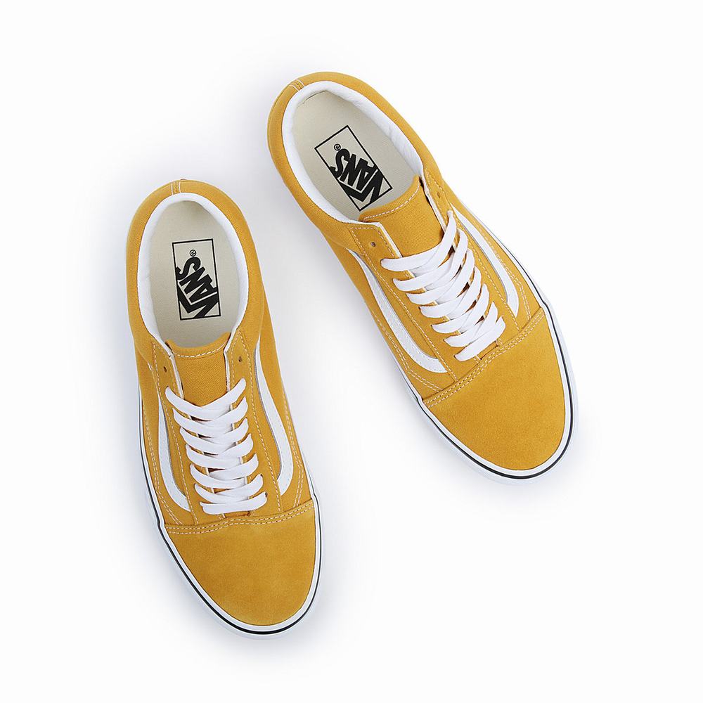 Tenis Vans Old Skool Hombre Amarillo | MJC769481