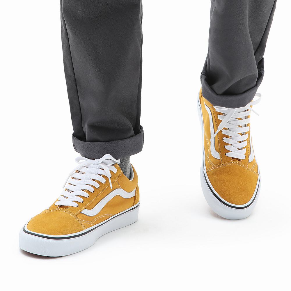 Tenis Vans Old Skool Hombre Amarillo | MJC769481