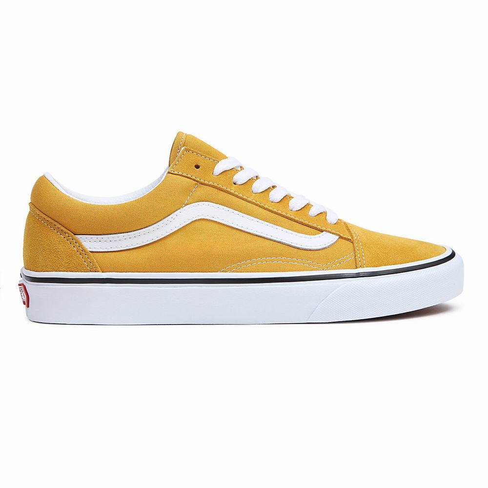 Tenis Vans Old Skool Hombre Amarillo | MJC769481