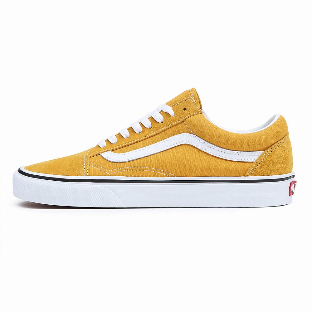 Tenis Vans Old Skool Hombre Amarillo | MJC769481