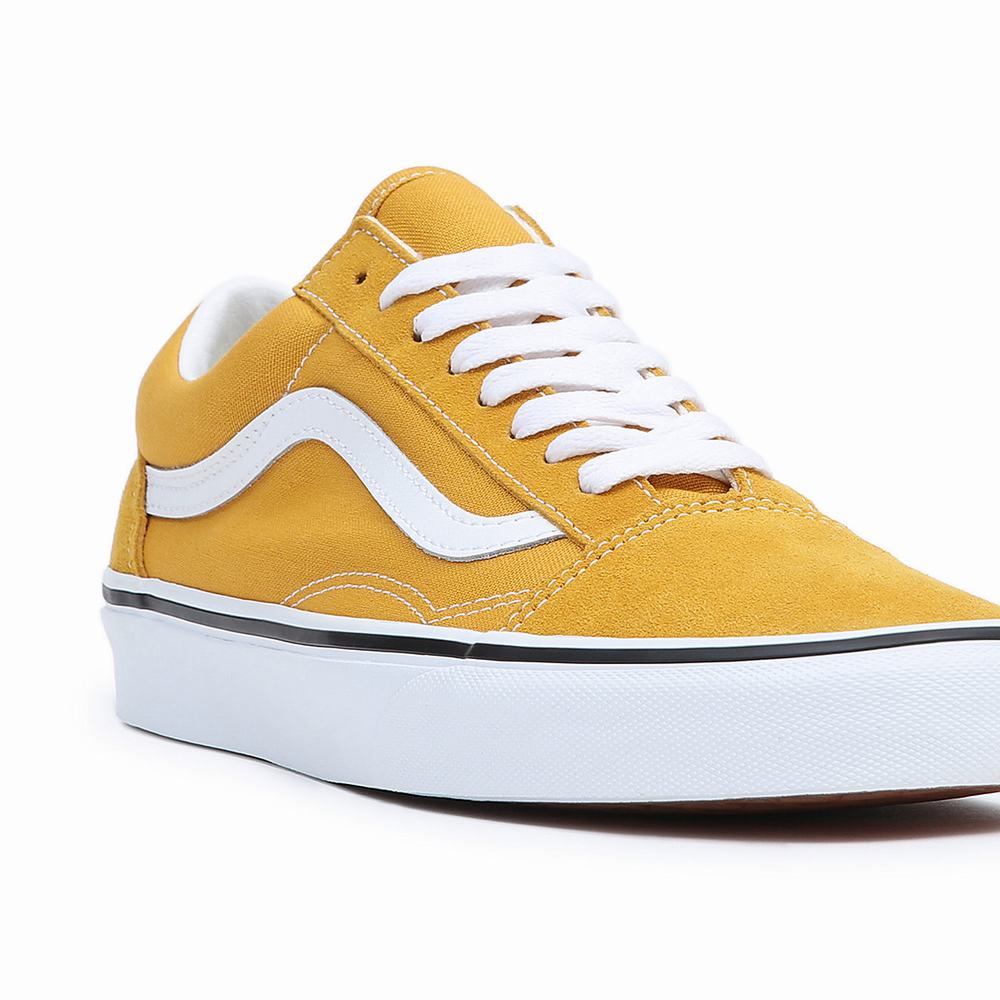 Tenis Vans Old Skool Hombre Amarillo | MJC769481