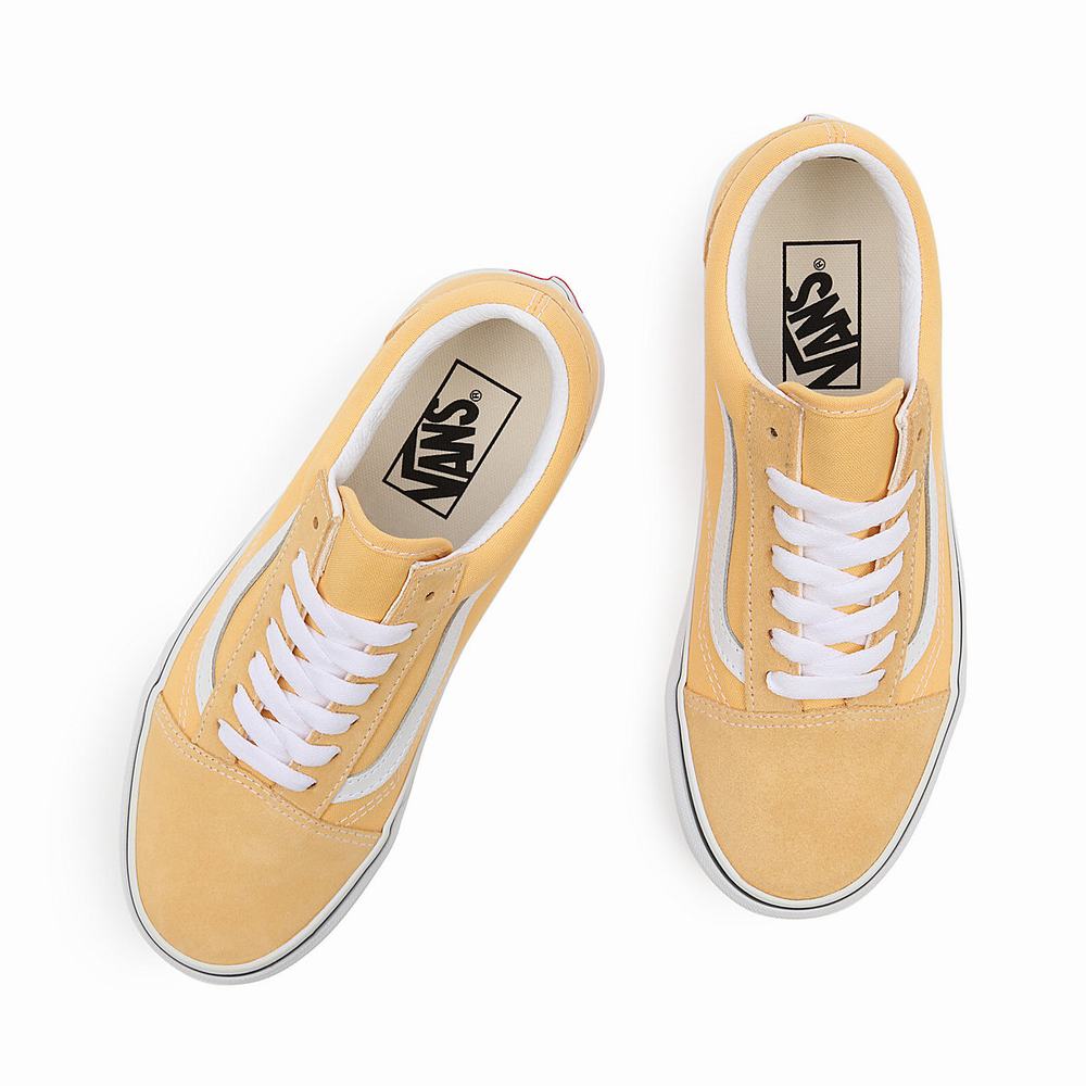 Tenis Vans Old Skool Hombre Amarillo | ZMY195063