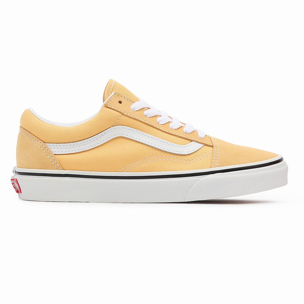 Tenis Vans Old Skool Hombre Amarillo | ZMY195063