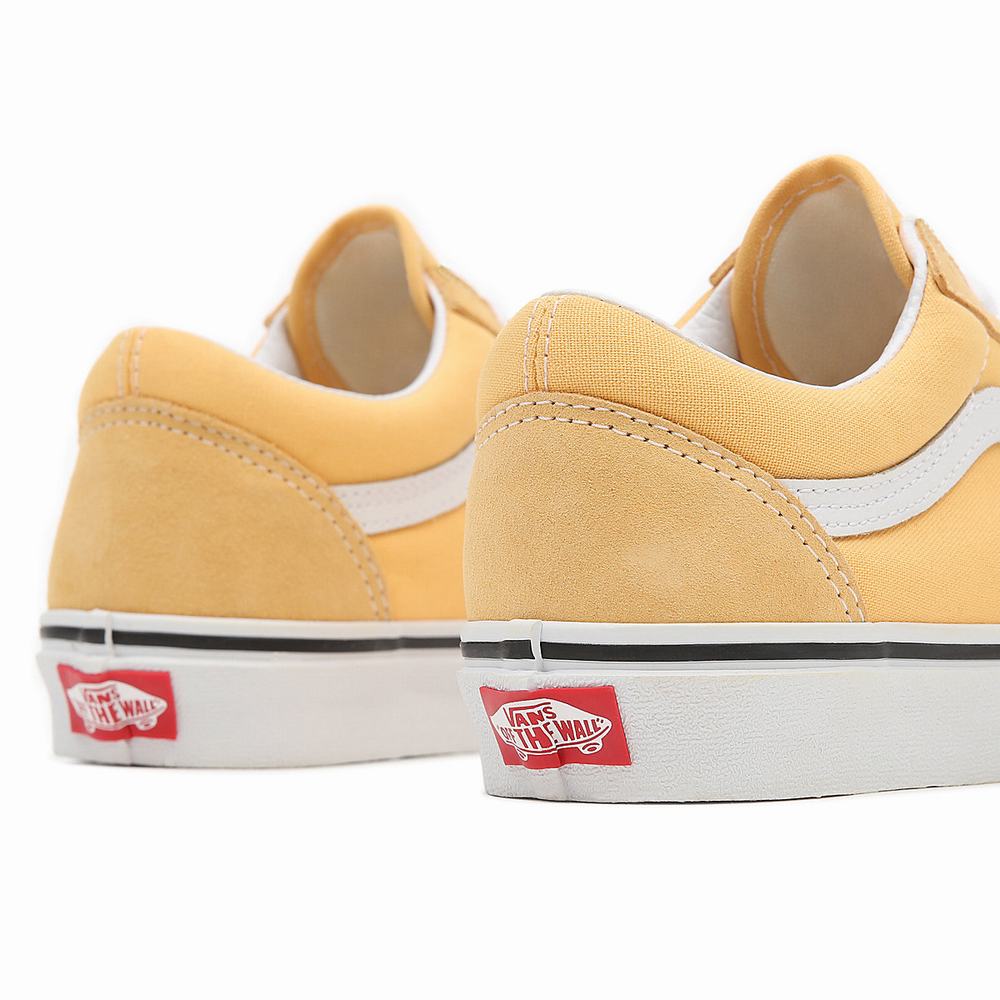 Tenis Vans Old Skool Hombre Amarillo | ZMY195063