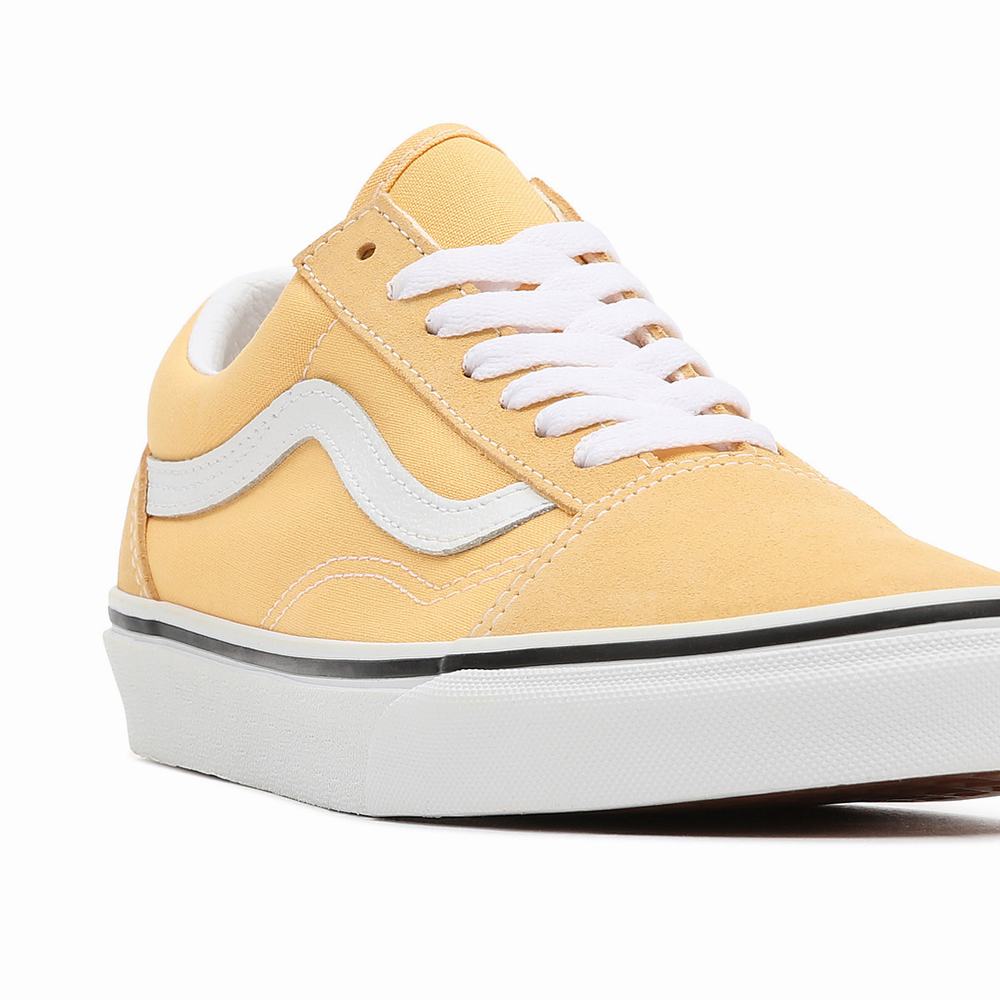 Tenis Vans Old Skool Hombre Amarillo | ZMY195063