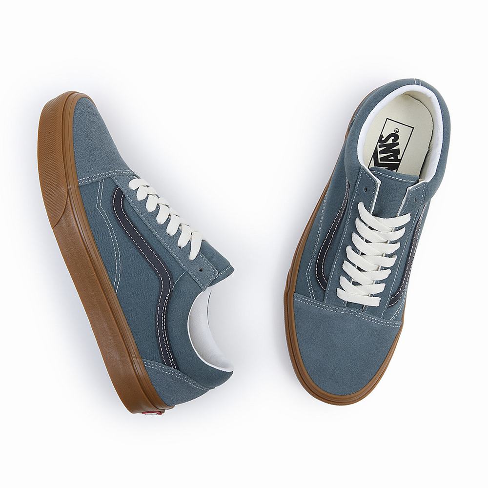 Tenis Vans Old Skool Hombre Azules | AIL294753