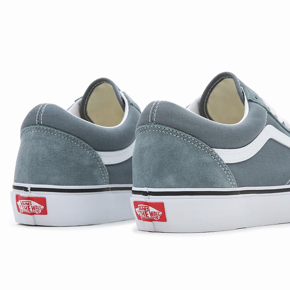 Tenis Vans Old Skool Hombre Azules | ELX651734