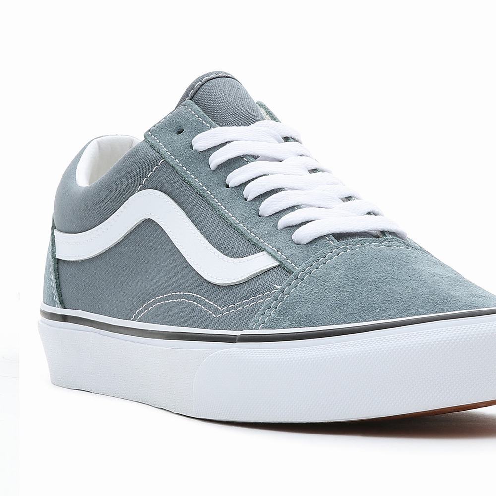 Tenis Vans Old Skool Hombre Azules | ELX651734