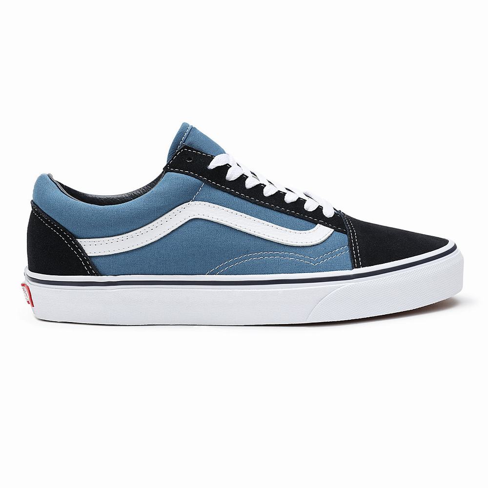 Tenis Vans Old Skool Hombre Azules | JEB219456