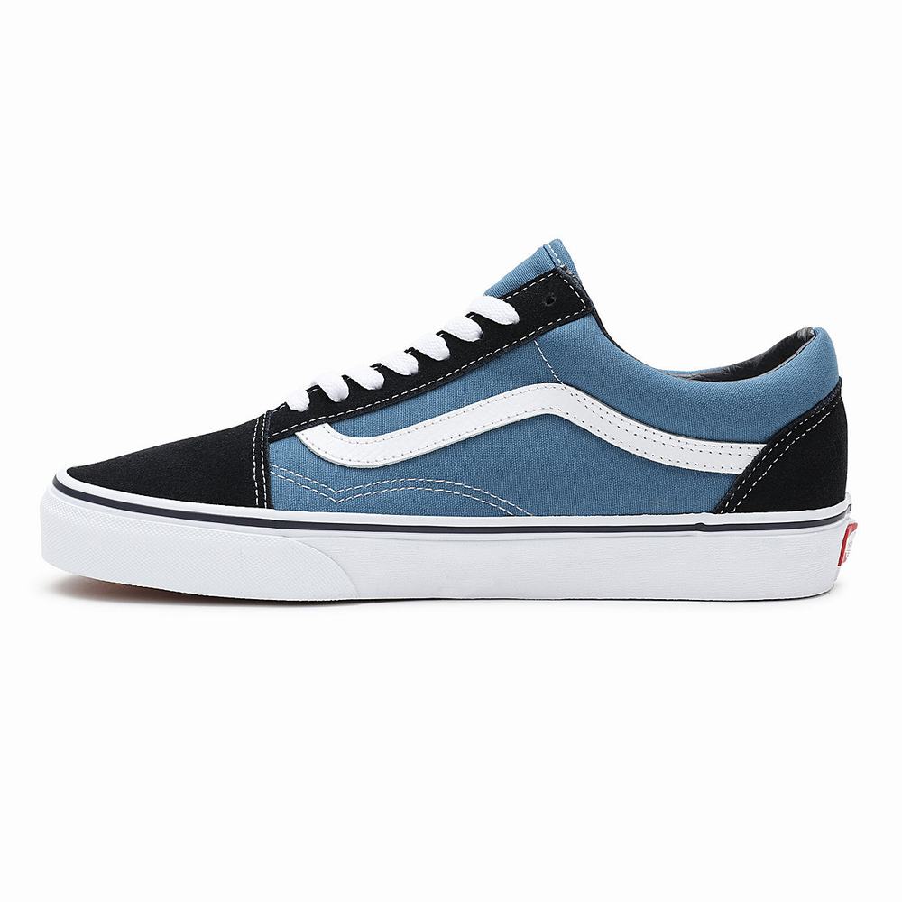 Tenis Vans Old Skool Hombre Azules | JEB219456