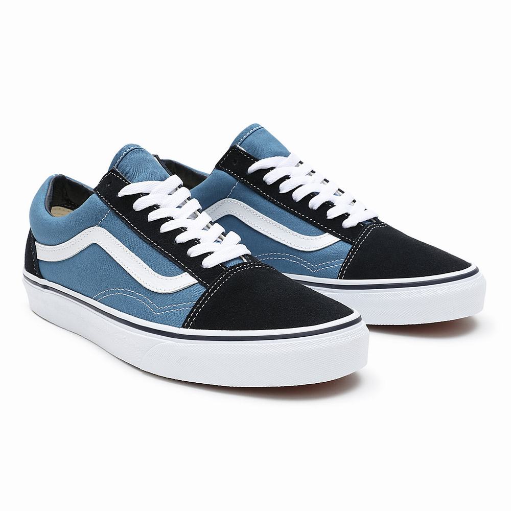 Tenis Vans Old Skool Hombre Azules | JEB219456