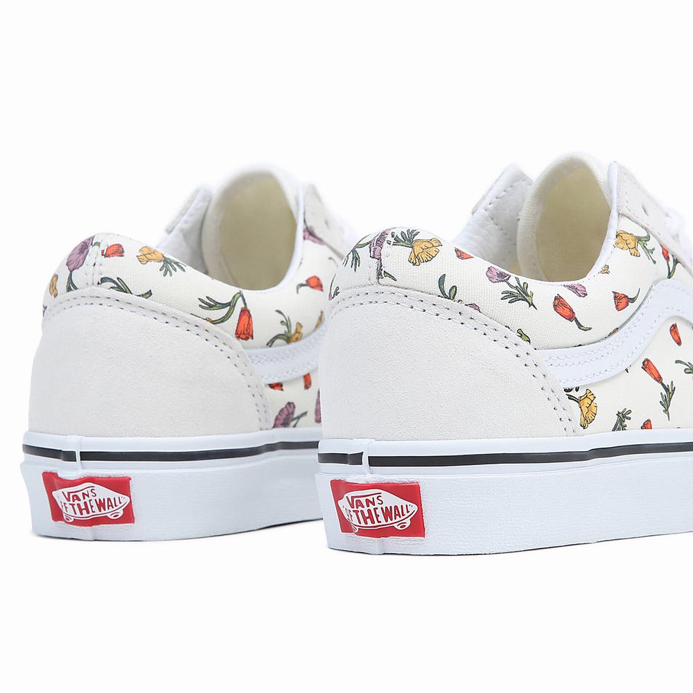 Tenis Vans Old Skool Hombre Blancas | STD493280