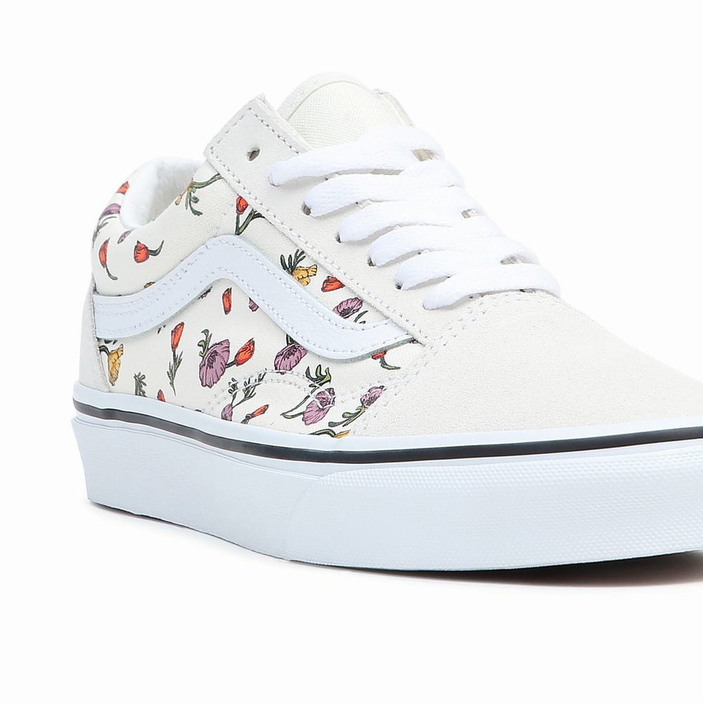 Tenis Vans Old Skool Hombre Blancas | STD493280