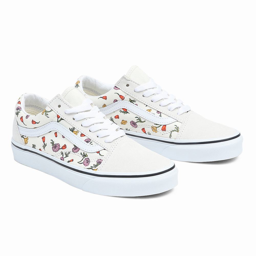 Tenis Vans Old Skool Hombre Blancas | STD493280