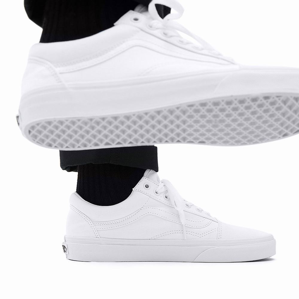 Tenis Vans Old Skool Hombre Blancas | YJG814239