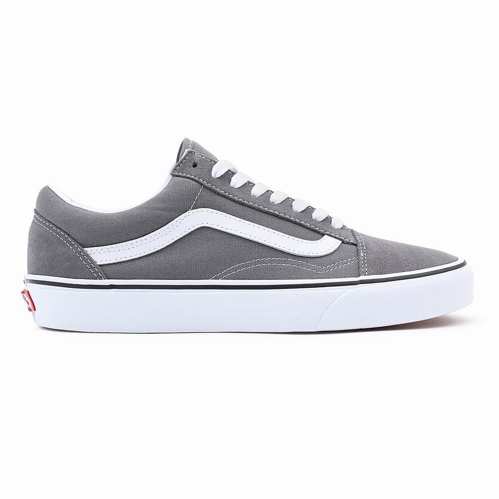 Tenis Vans Old Skool Hombre Gris | ADX725968