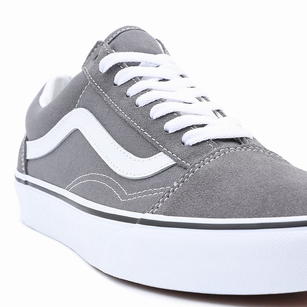 Tenis Vans Old Skool Hombre Gris | ADX725968