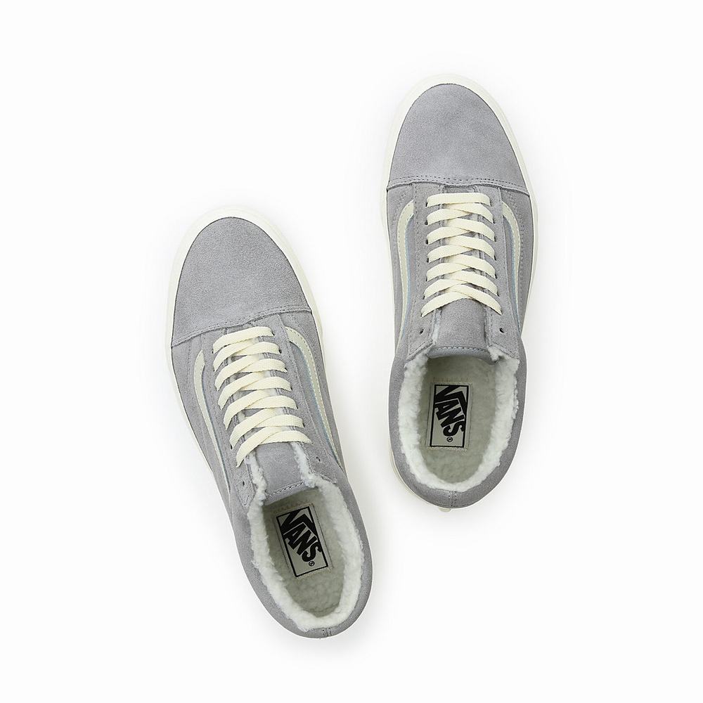 Tenis Vans Old Skool Hombre Gris | AJY829530