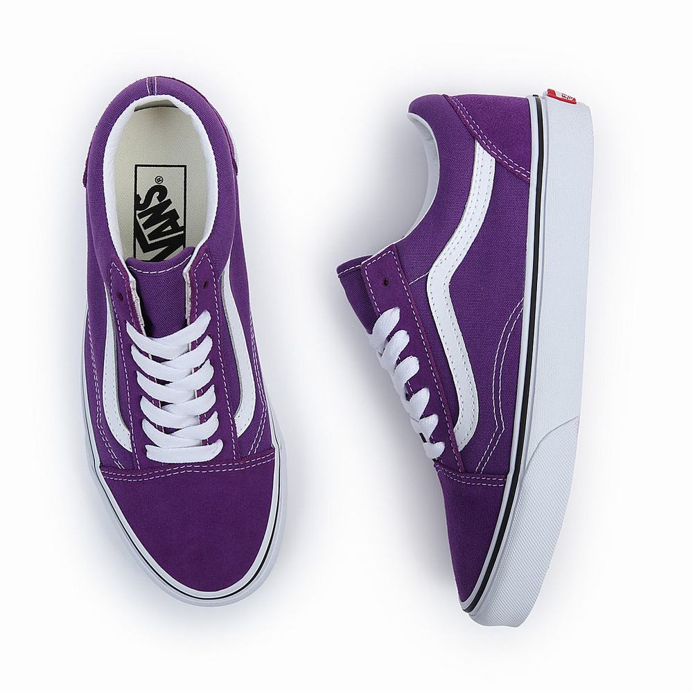 Tenis Vans Old Skool Hombre Moradas | GQJ732869