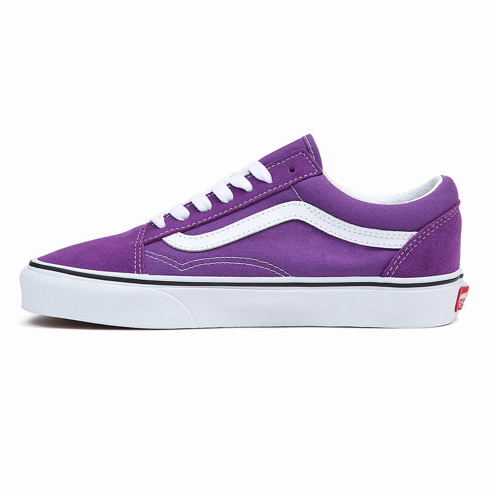 Tenis Vans Old Skool Hombre Moradas | GQJ732869