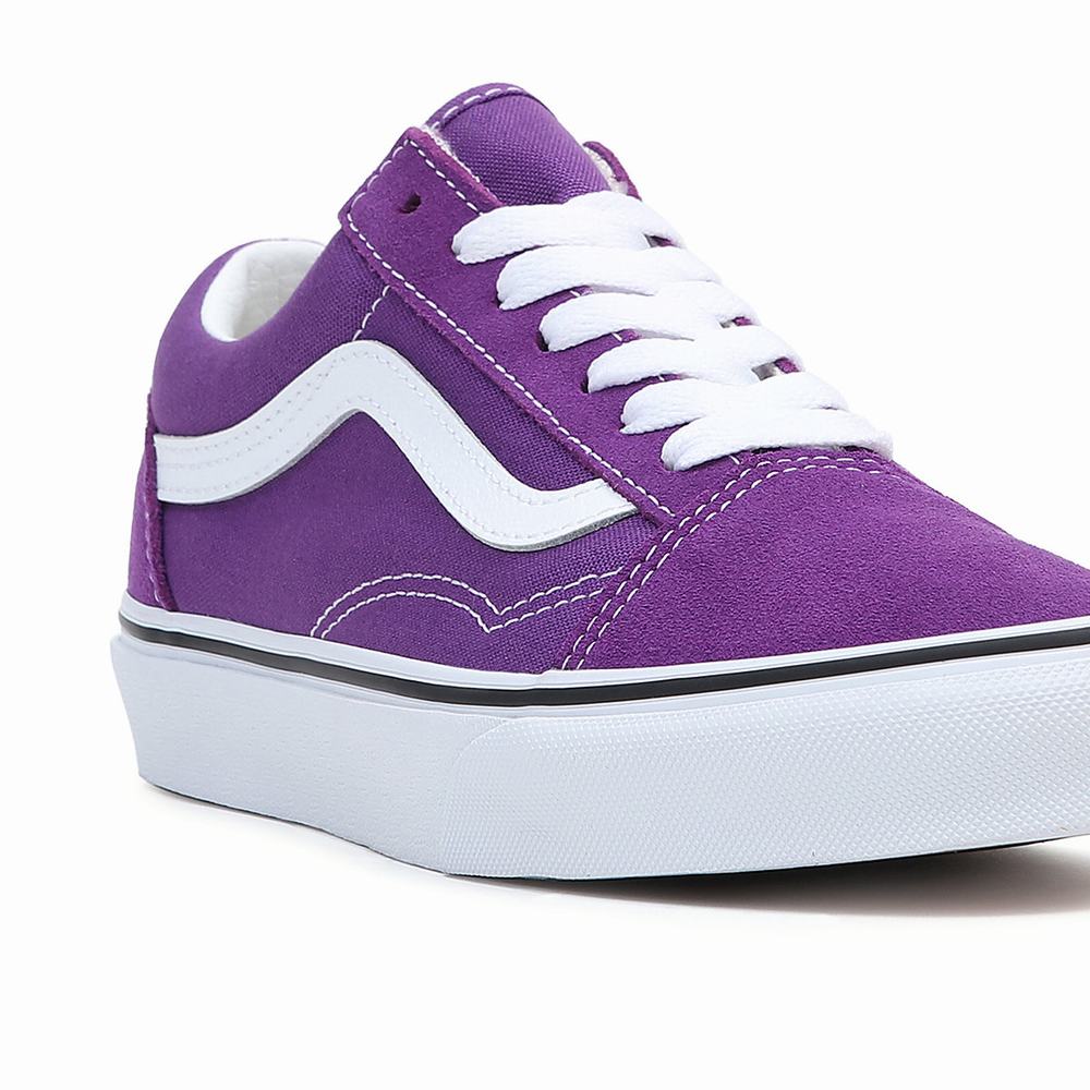 Tenis Vans Old Skool Hombre Moradas | GQJ732869