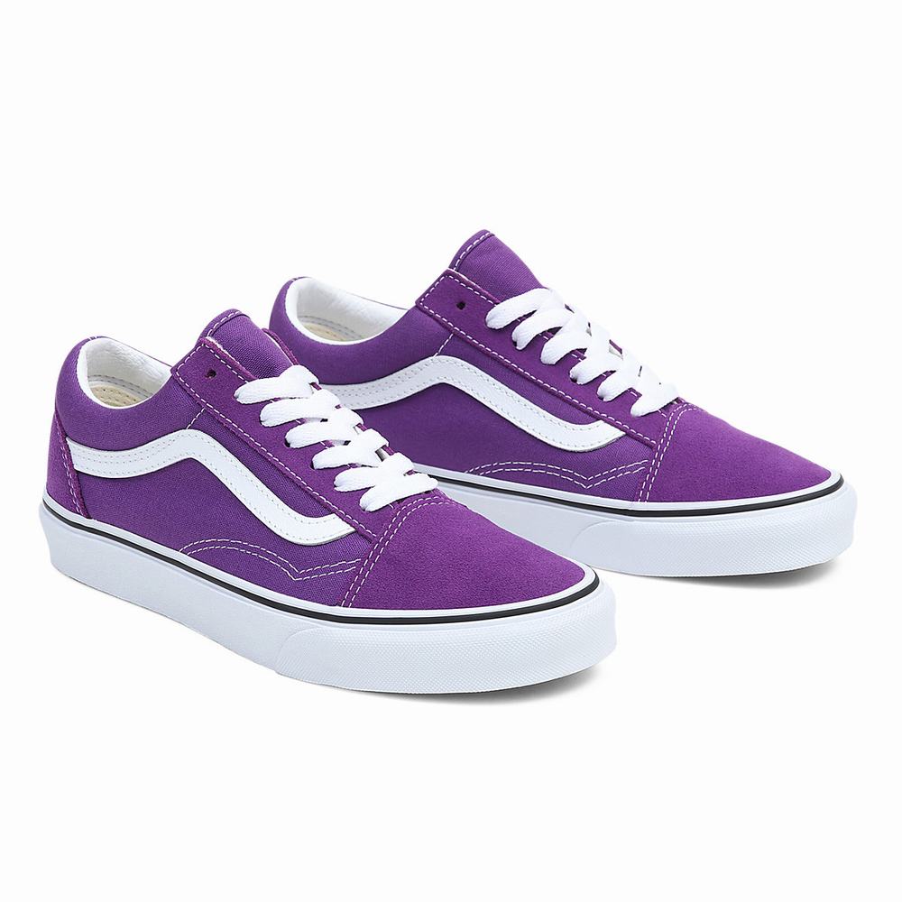 Tenis Vans Old Skool Hombre Moradas | GQJ732869